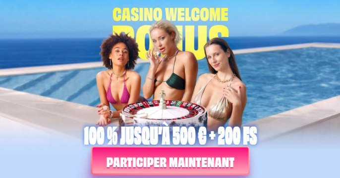 Bannière de bienvenue du casino OnlySpins pour la France
